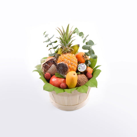 Corbeille de fruits à offrir